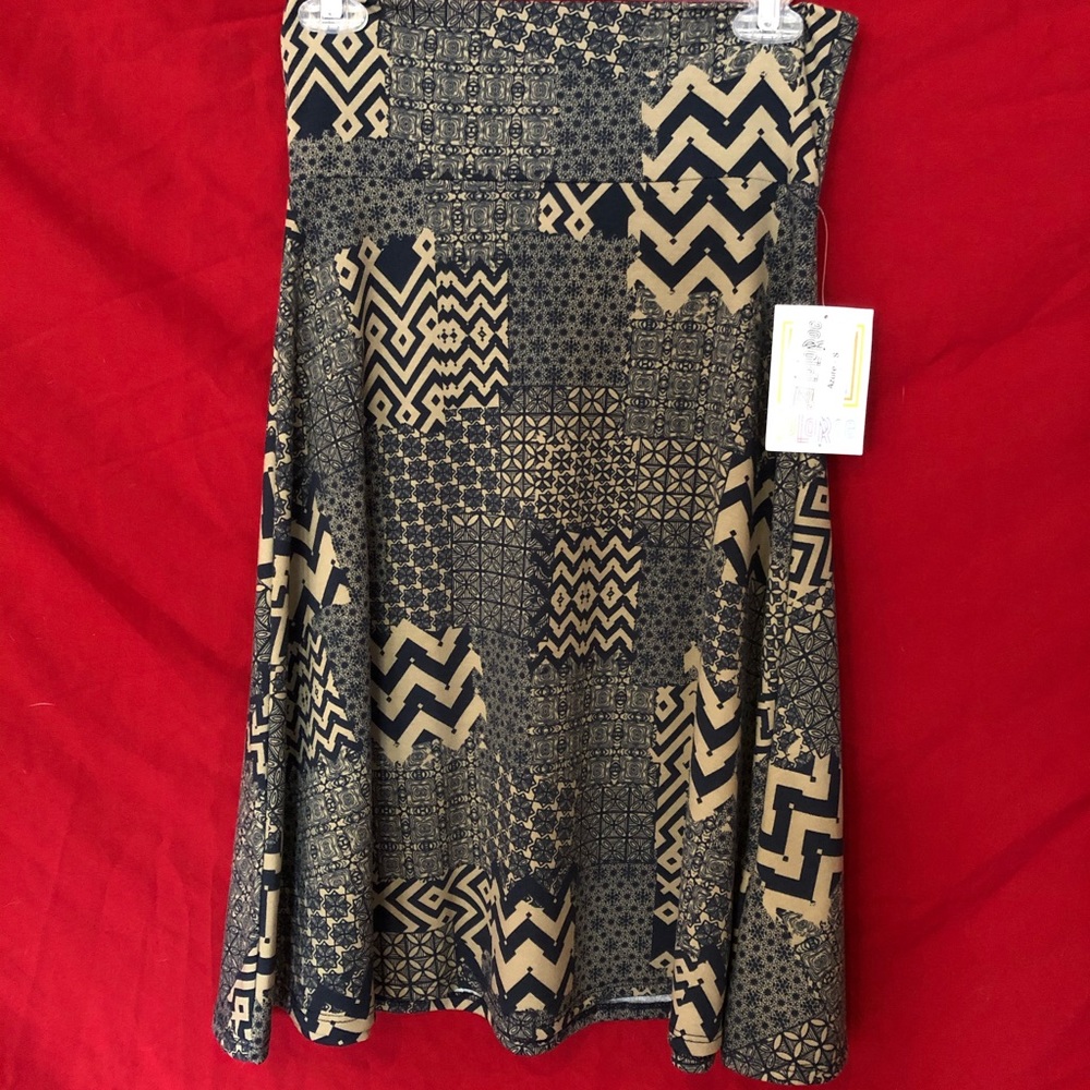 LulaRoe azure skirt.